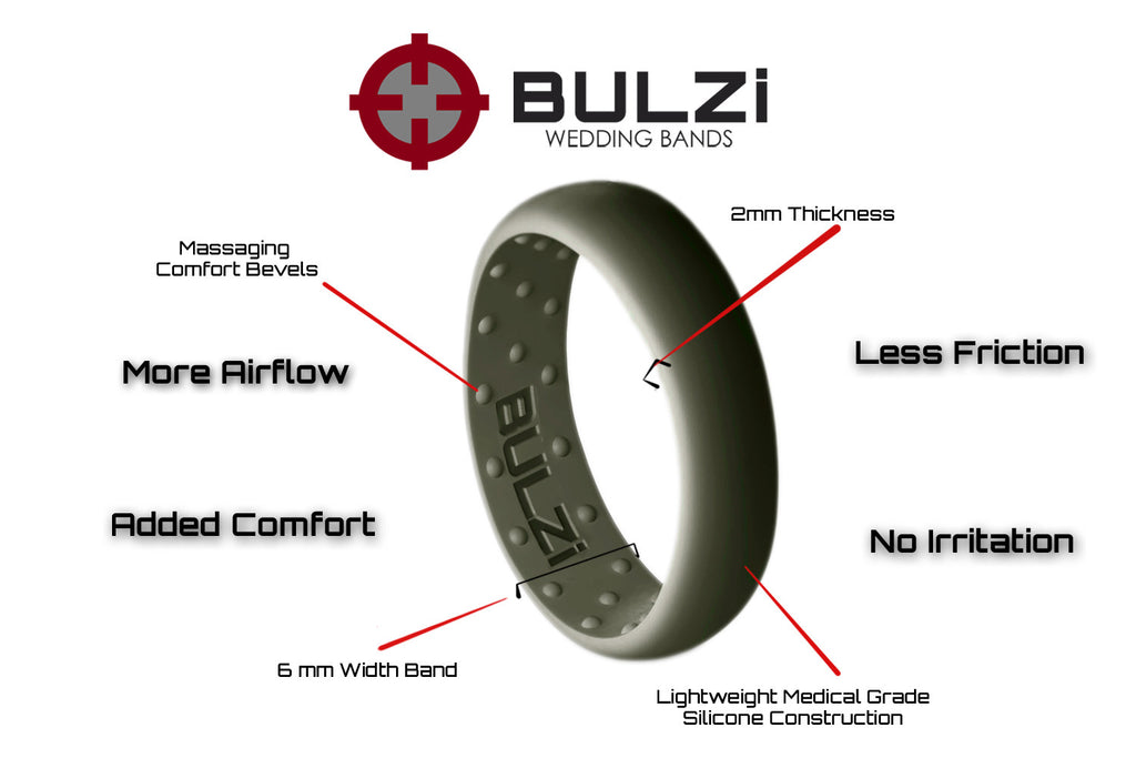 Teak silicone clearance rings