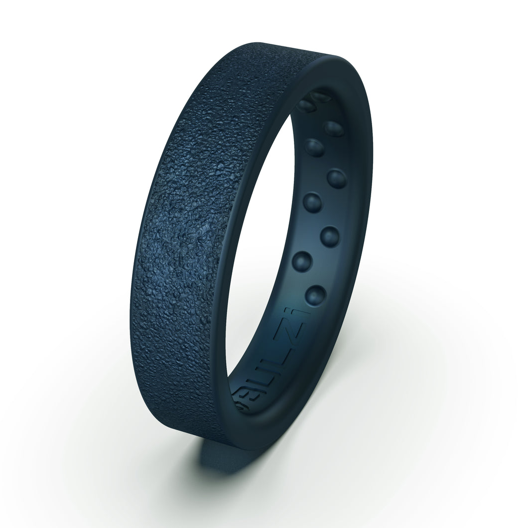 Midnight Blue Thin Hammered - 5mm