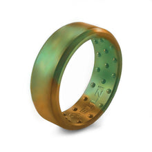 Patina Beveled - 2x-LSR Silicone Ring