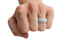 Matte Silver 8mm - Silicone Ring