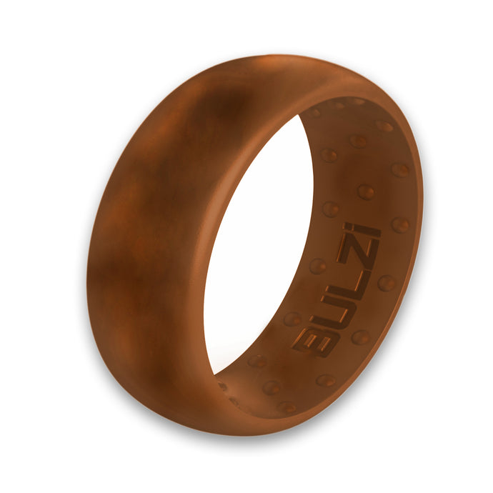Teak 8mm - Silicone Ring